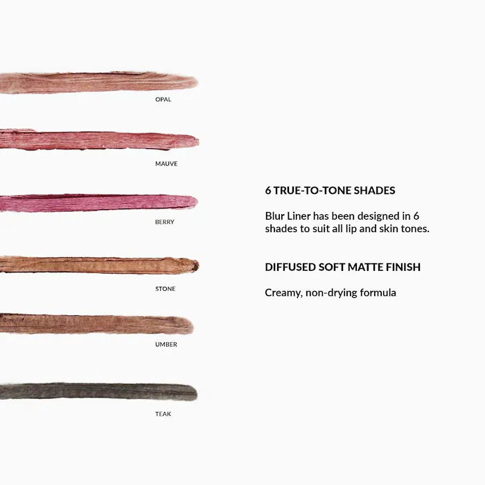 REFY Lip Blur™ Soft Matte Lip Liner - Long Lasting, Smudge Proof Lip Pencil for Precise Definition | Perfect for Everyday Wear, Date Night & Special Occasions