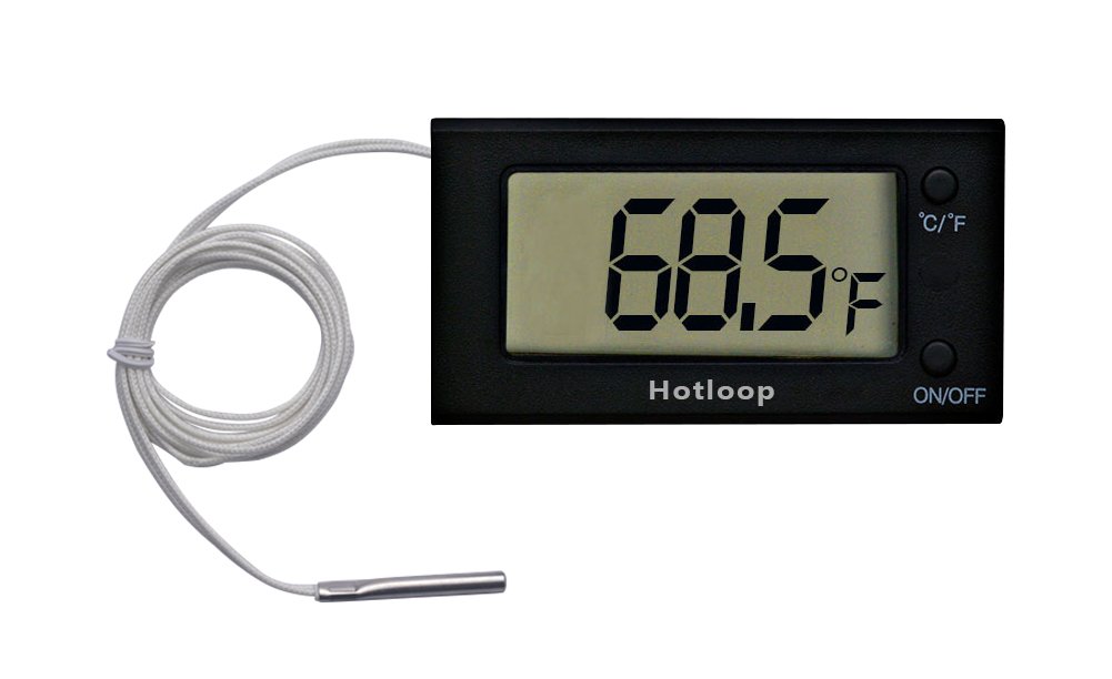 Digital Oven Thermometer with LCD Display - Heat Resistant up to 572°F/300°C - Perfect for Baking, Grilling, and Cooking - Kitchen Essential for Home Chefs