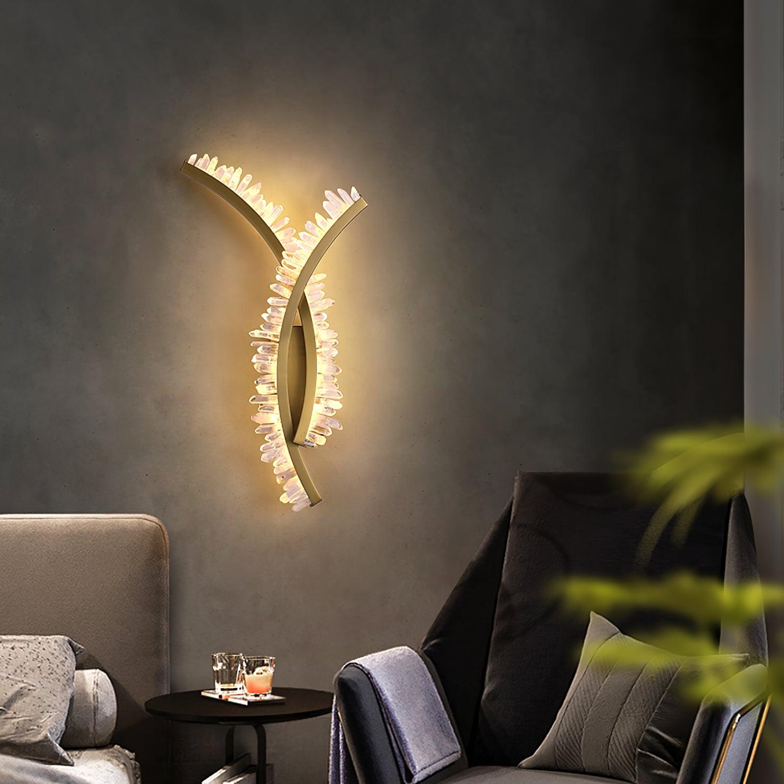 Hayes Wall Light - Modern LED Sconce for Bedroom, Living Room & Hallway - Dimmable Indoor Lighting Fixture - Perfect for Home Decor & Ambient Lighting