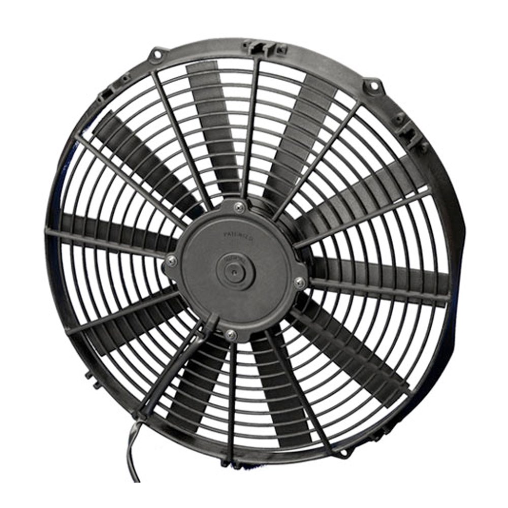 Spal 30100385 14 Inch Straight Blade Low Profile Cooling Fan - Perfect for Automotive, Marine, and Industrial Applications