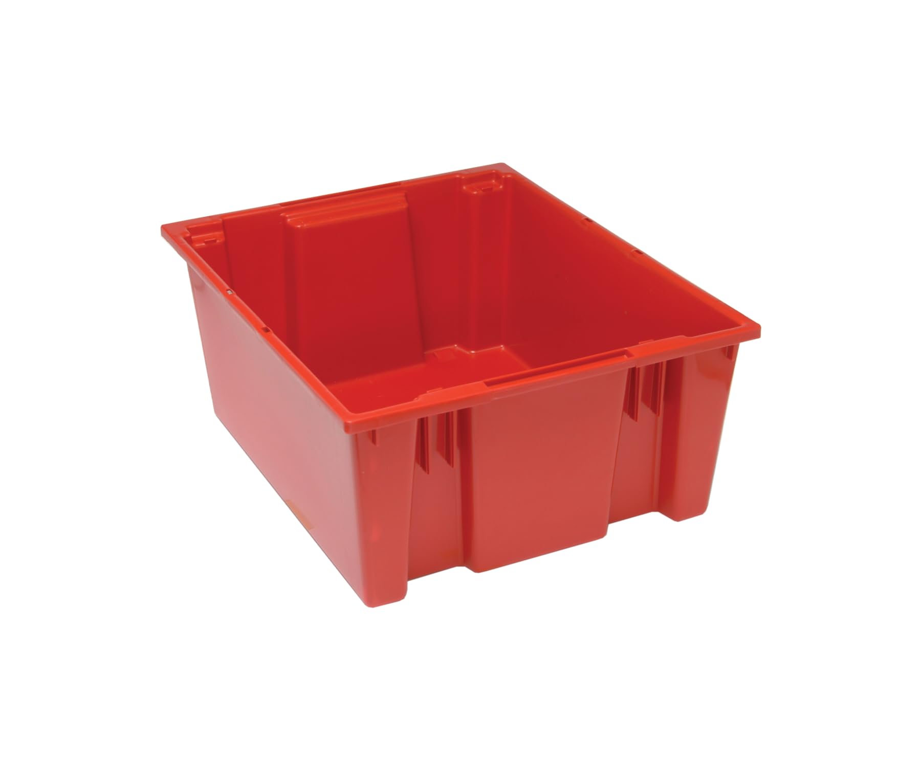 Aviditi BINS120AVI Large Plastic Stackable Storage Bins with Lids - 20.875