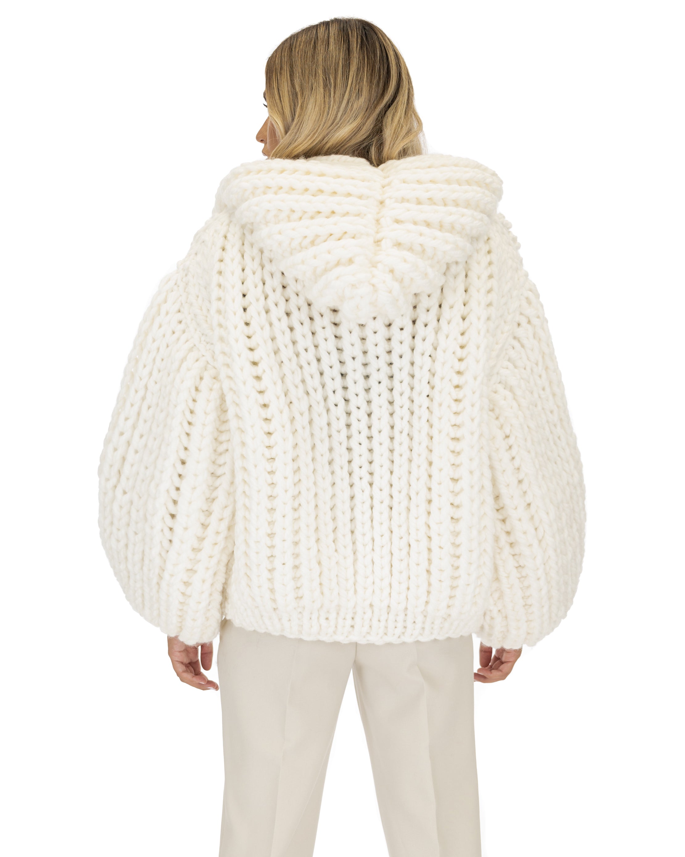 Stylish Hooded Chunky Cardigan for Women - Cozy Oversized Knit Sweater | Perfect for Fall, Winter & Casual Outfits