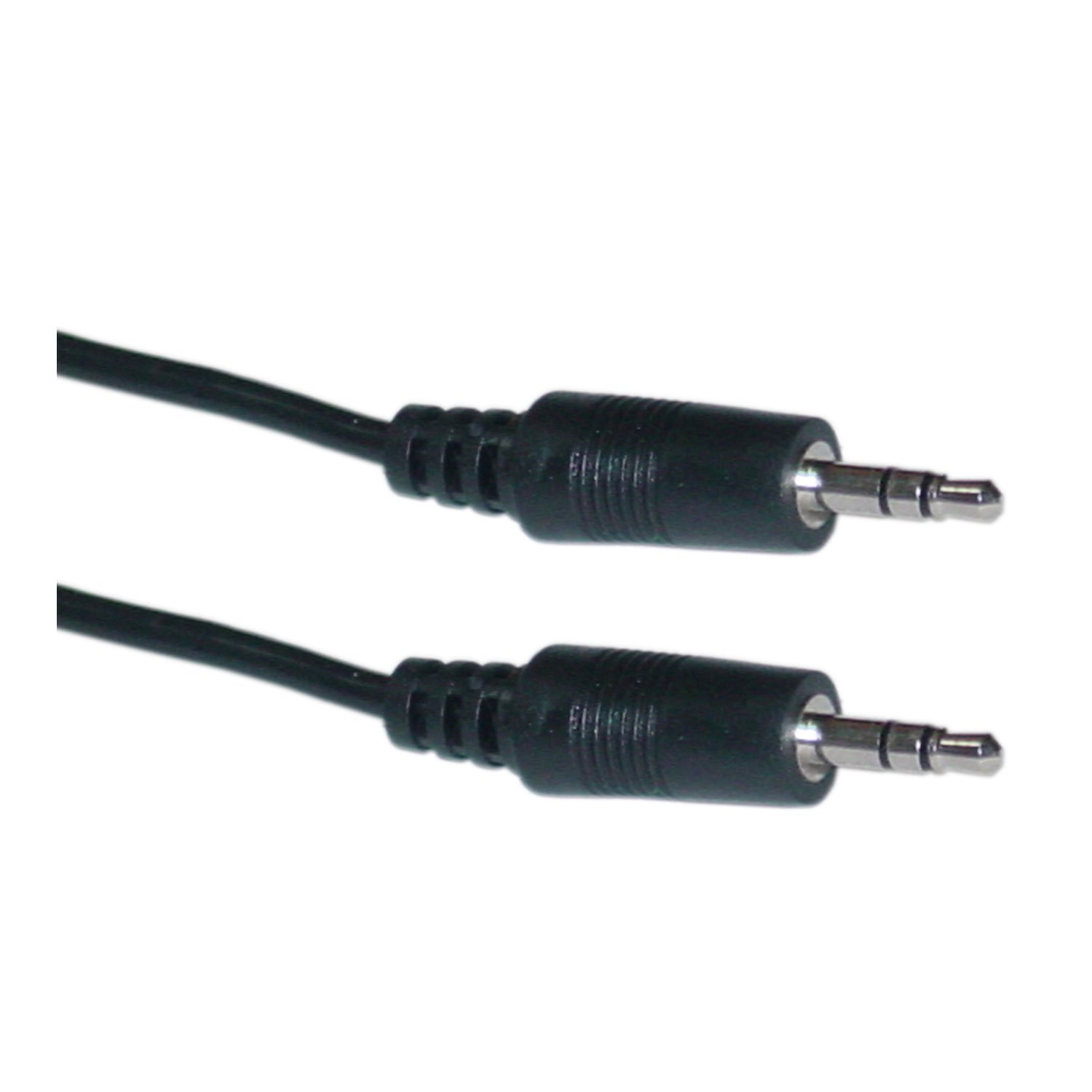 Premium 3.5mm Stereo Male to Male Audio Cable - 2 Feet High-Quality AUX Cord for Headphones, Speakers, Car Audio & Home Theater Systems