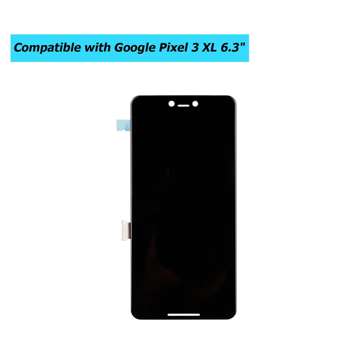 Google Pixel 3 XL G013C Replacement OLED Screen - 6.3