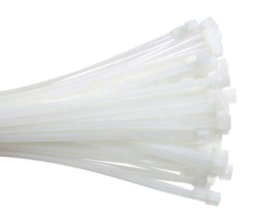Heavy Duty Nylon Cable Ties 7 inch & 11 inch (100 Pack) - Black Wire Ties for Organizing Cables, Wires, Hoses, and DIY Projects