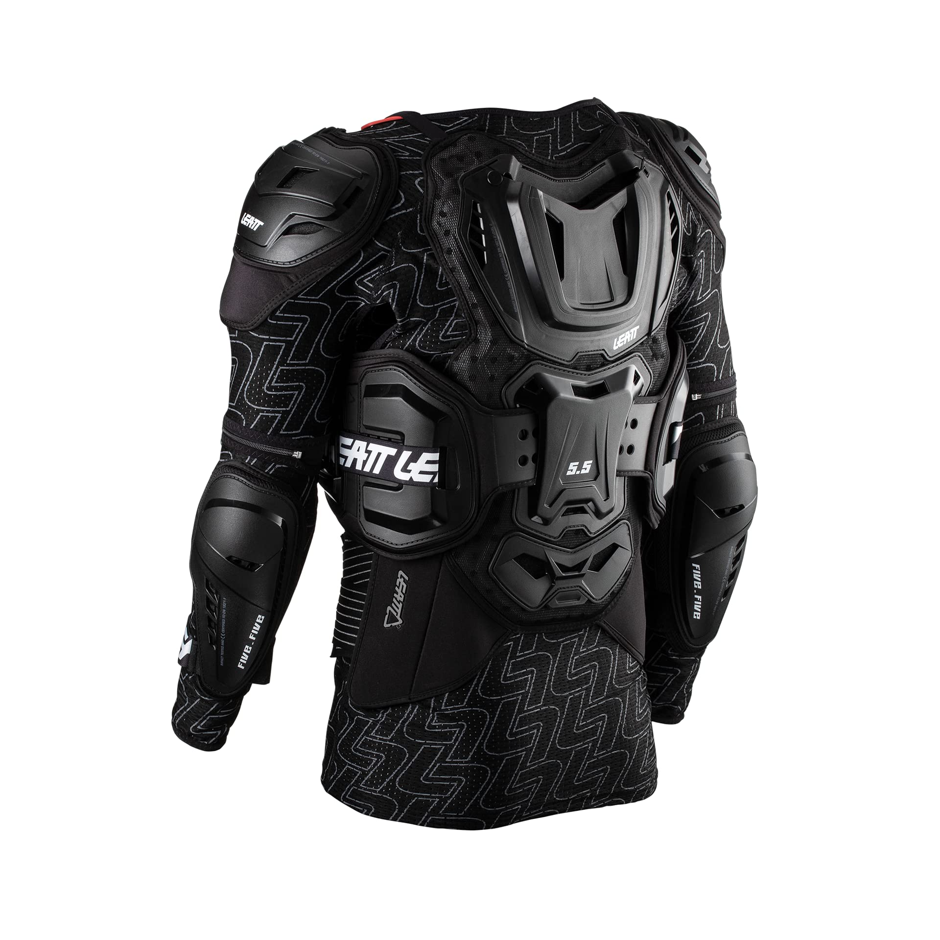 Leatt 5.5 Body Protector - CE Certified Motocross Chest Protector for Dirt Bike & ATV Riding - Lightweight Impact Protection for MX, Enduro & Off-Road Motorcycle Sports