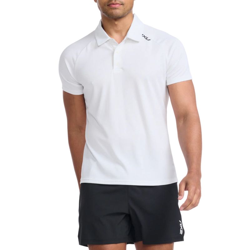2XU Men's Performance Aspire Polo Shirt - Moisture Wicking, Breathable & Quick-Dry Golf & Tennis Polo for Active Lifestyle