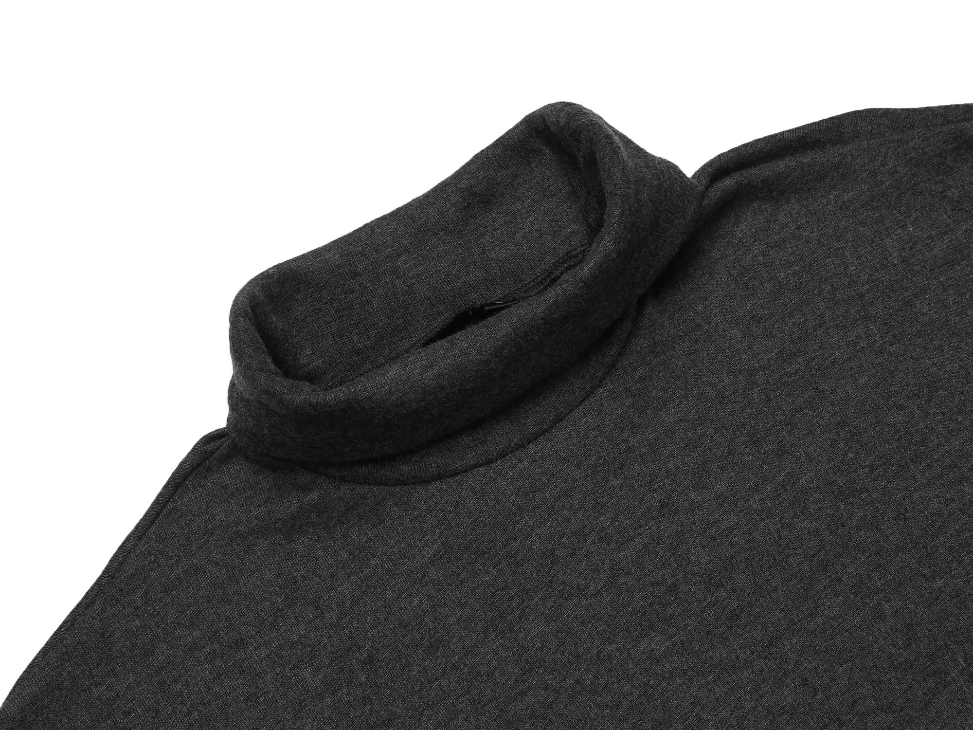 iWoo Men's Slim Fit Turtleneck Sweater - Long Sleeve Casual Pullover for Winter Warmth - Perfect for Office, Date Night & Cold Weather Layering