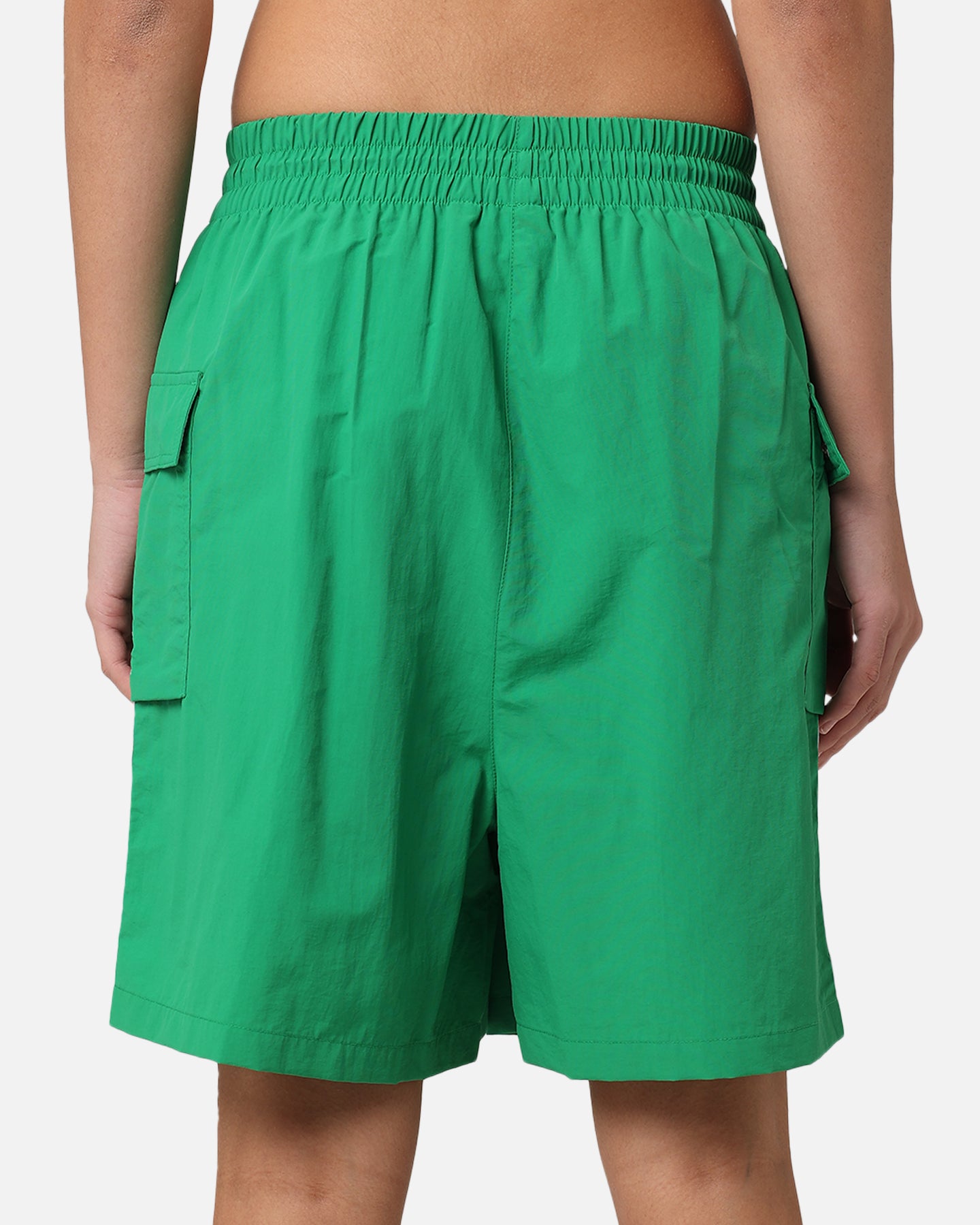 Adidas Women's Cargo Shorts - Green Athletic Shorts for Running, Hiking & Outdoor Activities | Comfortable Stretch Fabric with Multiple Pockets