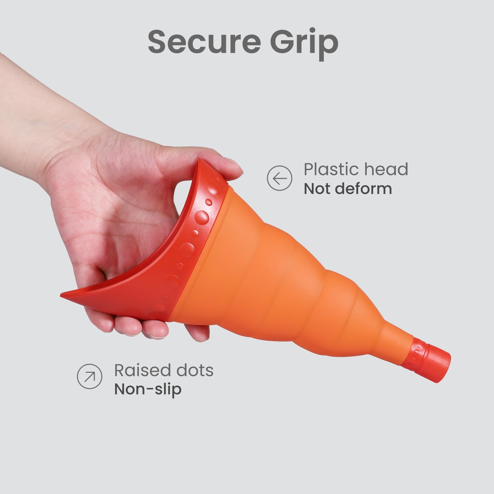 Foldable Female Urinal Device - Portable Pee Funnel for Women Travel, Stand to Pee Cup with Tube Case | Compact & Hygienic Solution for Camping, Hiking, Road Trips & Outdoor Adventures