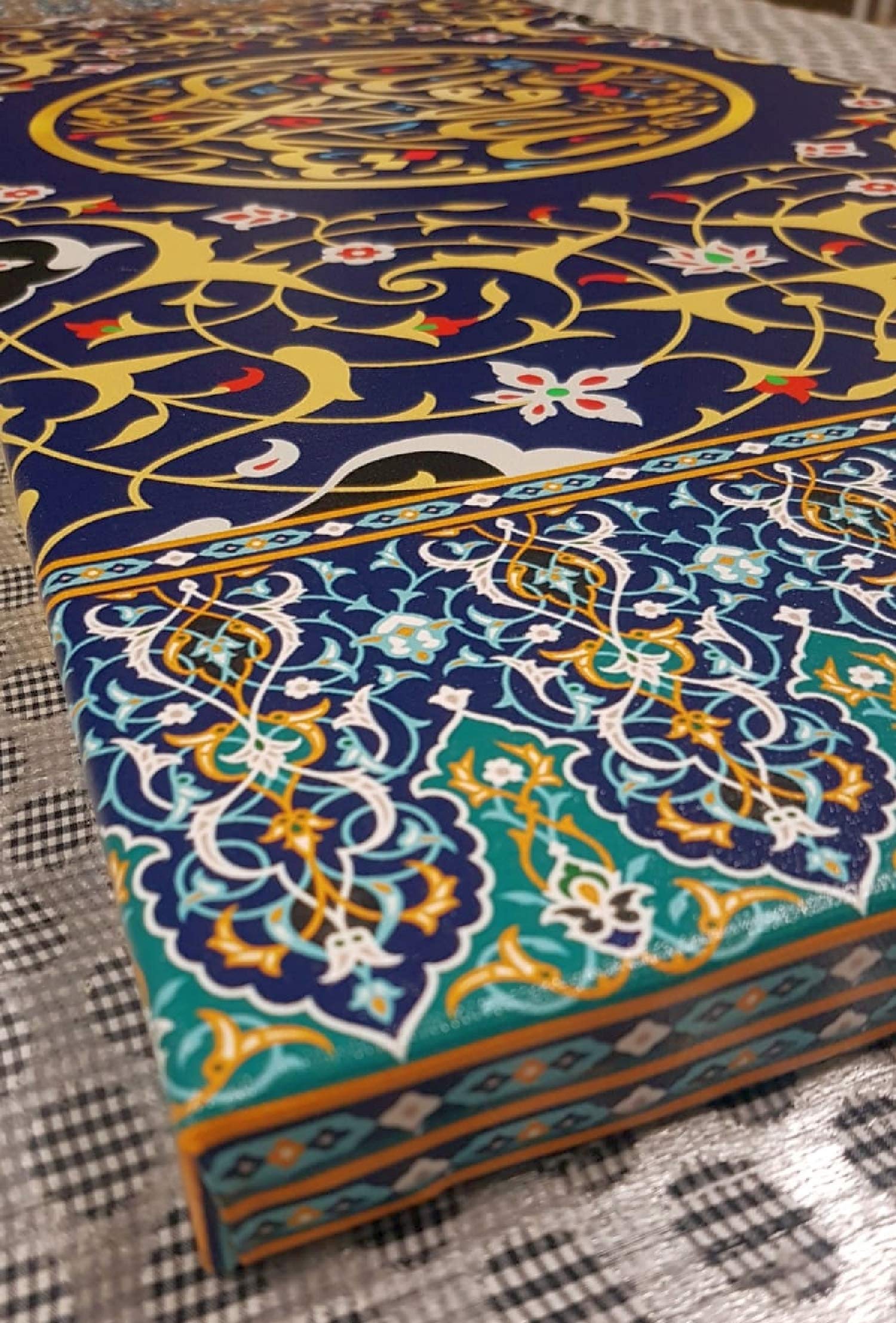YOBESHO Large Islamic Canvas Wall Art - Unique Quran Decor & Arabic Calligraphy for Muslim Home - Perfect Ramadan & Eid Gift (MashaAllah) - Ideal for Living Room, Mosque & Islamic Event Decorations