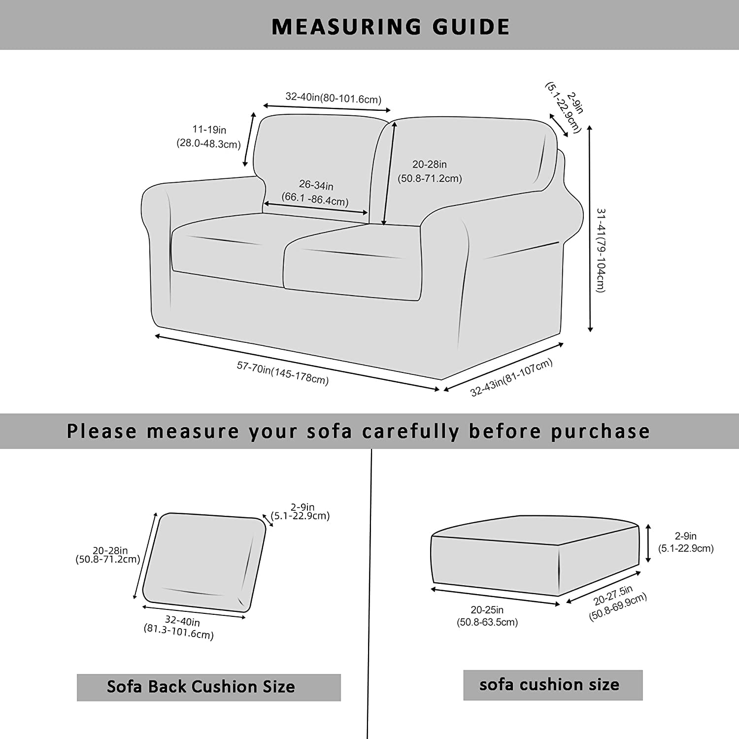 5-Piece Stretch Velvet Sofa Cover for 2-Seater Loveseat - Elastic Slipcover with Separate Backrests & Cushion Cover | Pet & Kid Friendly | Blue Velvet Furniture Protector | Perfect for Living Room, Family Room & Pet Owners