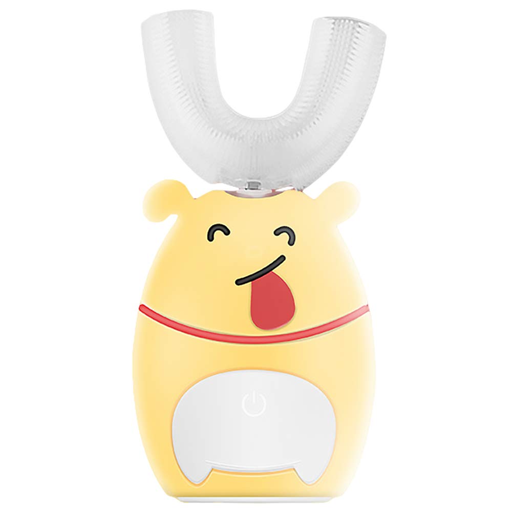DOITOOL Kids Electric Toothbrush - U-Shaped Automatic Toothbrush with Soft Bristles for Gentle Cleaning | Perfect for Children's Daily Oral Care & Travel Use