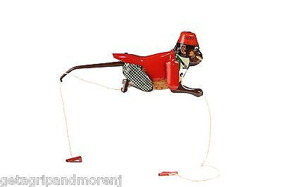 Premium DBS Curt Tin Climbing Monkey Toy - Authentic German-Made Collectible for Kids & Adults - Perfect for Birthday Gifts, Nursery Decor, and Adventure Playtime