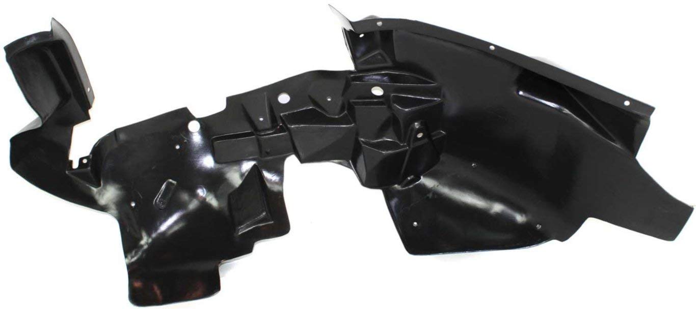 2007-2016 Jeep Wrangler (JK) Front Driver Side Splash Shield - Durable Mud Guard for Off-Road Protection | Perfect for Rain, Snow & Off-Road Adventures