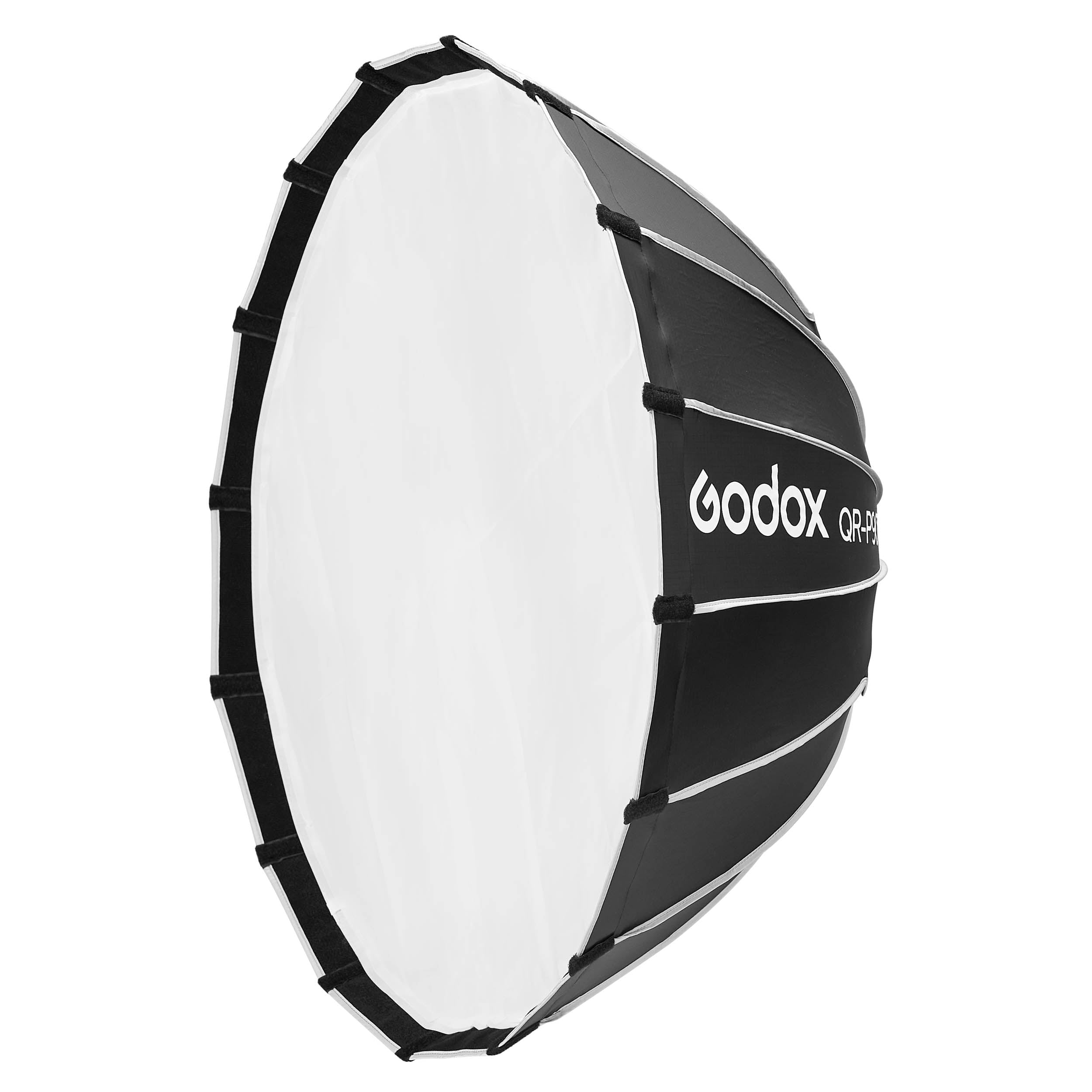 QR P90T Quick Release Parabolic Softbox with Bowens S-Type Mount - Perfect for Studio Photography, Portrait Lighting, and Product Shoots