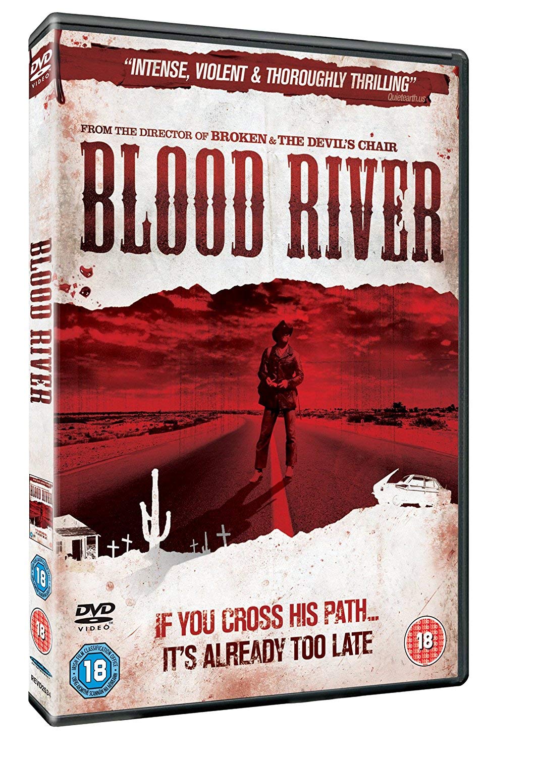 Blood River (2008) DVD - Thriller Movie with Western Elements | Perfect for Movie Nights & Western Genre Fans