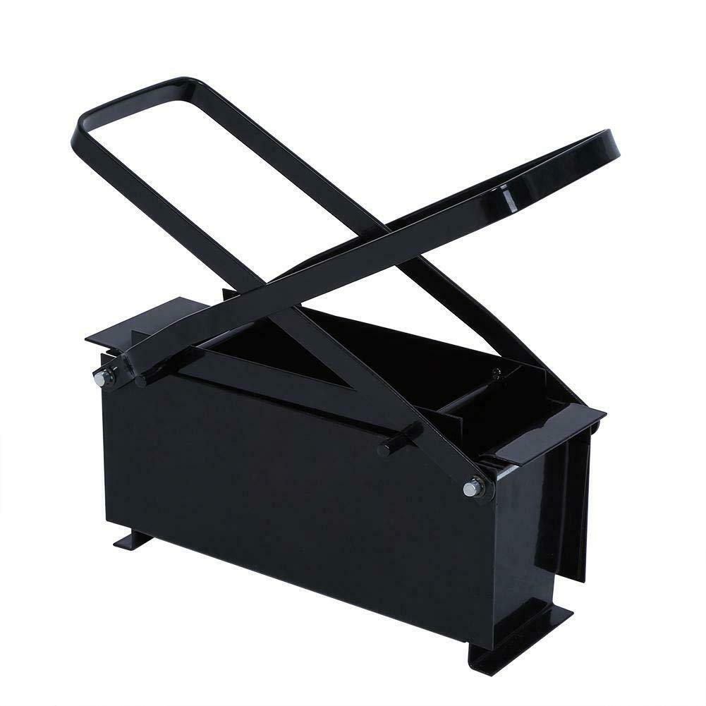 Eco-Friendly Briquette Maker | Heavy Duty Iron Paper Log Brick Press for Fireplace, Wood Stove & Camping | Efficient Heating Fuel Solution for Home & Outdoor Use