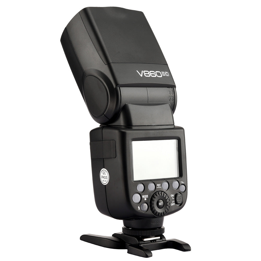 Godox VING V860IIC TTL Li-Ion Flash Kit for Canon Cameras - Professional On-Camera Speedlite with Rechargeable Battery for Wedding, Portrait & Event Photography