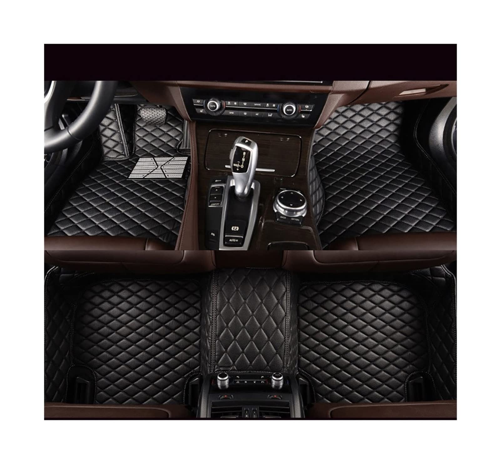 HYSG Custom Fit Floor Mats for Renault Fluence 2013-2021 | 5-Seat Car Floor Liners | Waterproof & Durable Auto Accessories (Set of 4, Black) - Perfect for All-Weather Protection & Interior Style