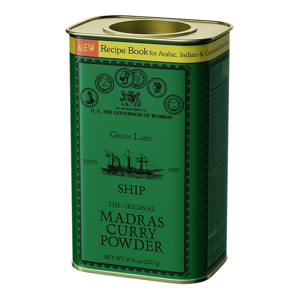 Premium Madras Curry Powder 250g - Authentic Indian Spice Blend for Cooking, Seasoning & Flavoring - Perfect for Curries, Soups, Marinades & Rice Dishes