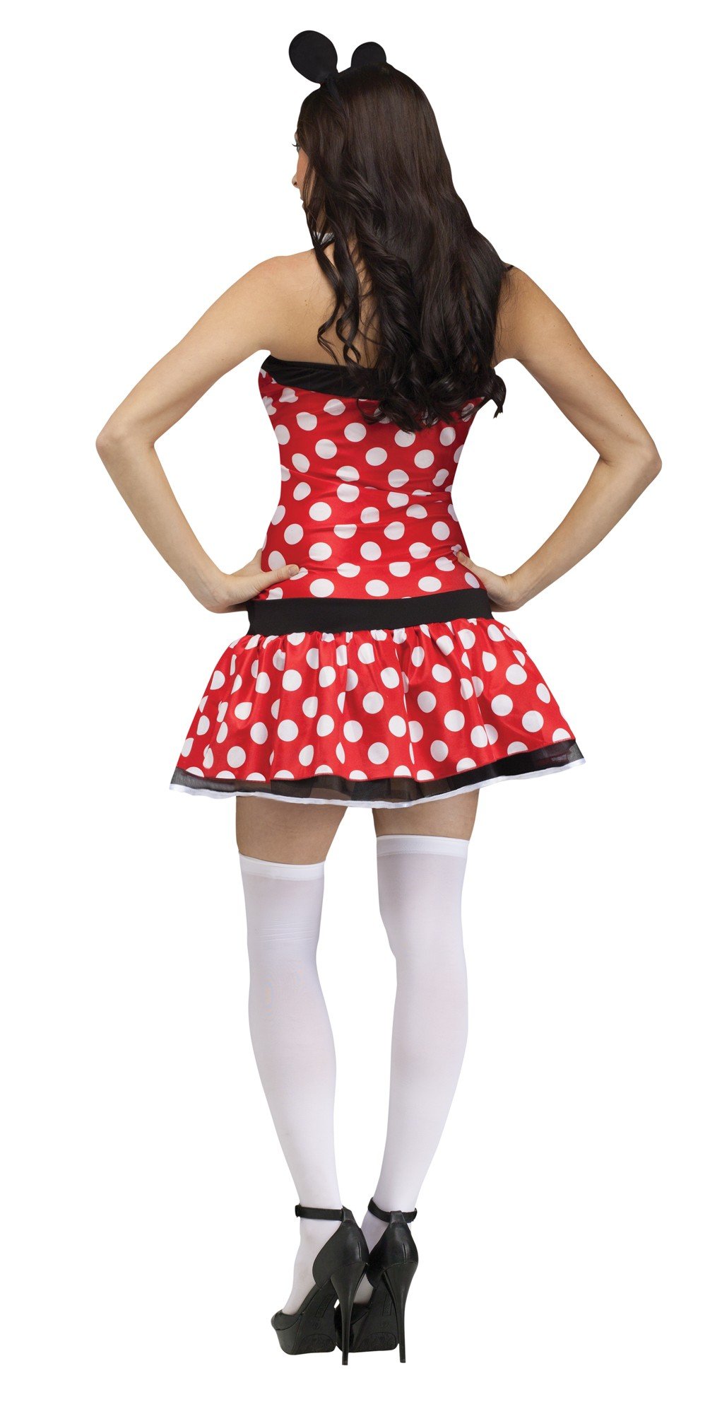 Fun World Women's Mousie Adult Mouse Costume - Cute & Playful Halloween Party Outfit for Cosplay & Themed Events