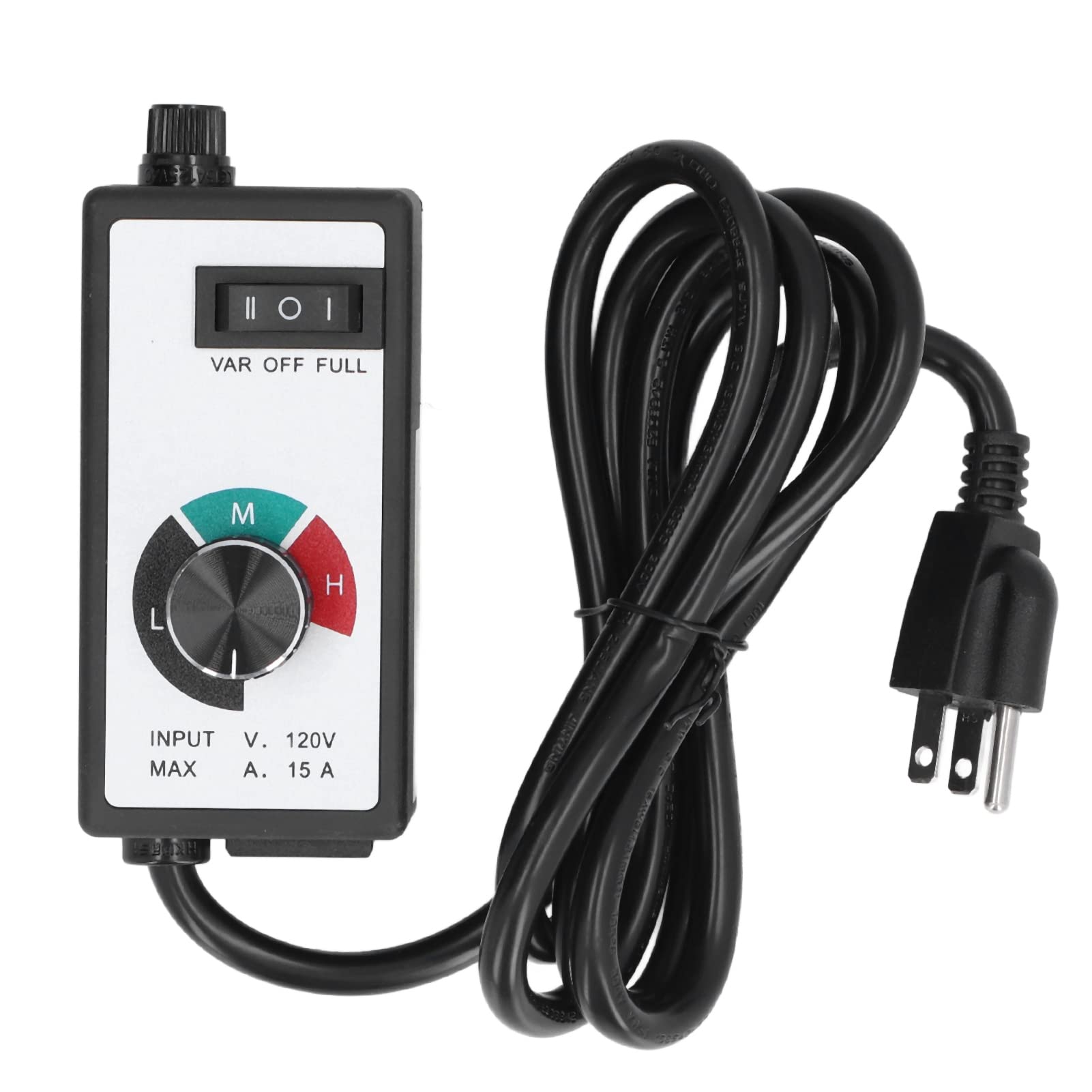 1500W Governor Stable Fan Speed Controller - Adjustable Multifunction Regulator for Ventilators, Power Tools & Lamps - Perfect for Workshop, Home & Industrial Use