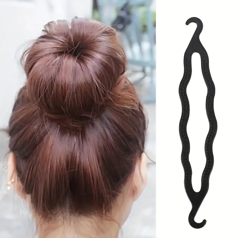 CHANDERKASH 2-Pack Hair Styling Clips - Bun Maker & Braid Tool for Easy Updos, Ponytails & Hairstyles - Perfect for Home, Salon & Travel Use