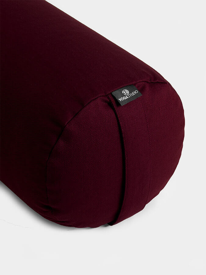 Organic Cotton Buckwheat Meditation Bolster Cushion for Yoga & Zen Relaxation - Perfect for Yoga Studios, Home Meditation & Stress Relief