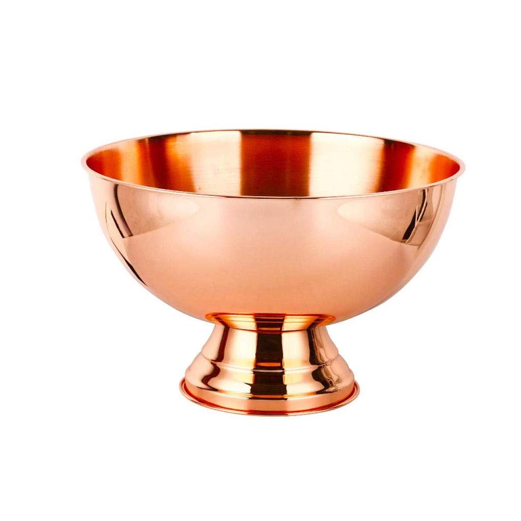 SHUUY Rose Gold Stainless Steel Ice Bucket - Wine & Champagne Cooler, Bottle Chiller for Parties, Weddings & Home Bar Use