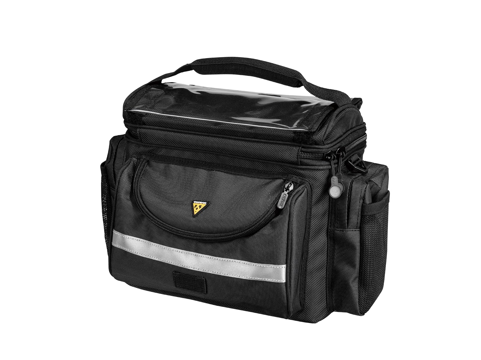 Topeak TourGuide Handlebar Bag - DX & Regular Sizes with Fixer 8 Mount | Waterproof Cycling Storage for Road Bikes & Commuting