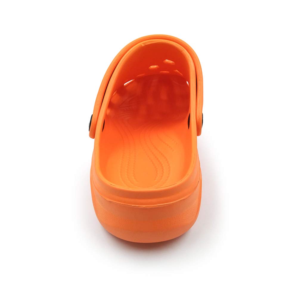 Amoji Unisex Garden Clogs - Comfortable Waterproof Gardening Shoes for Men & Women, Slip-Resistant Outdoor Work Shoes for Yard, Farm, Beach & Pool Use