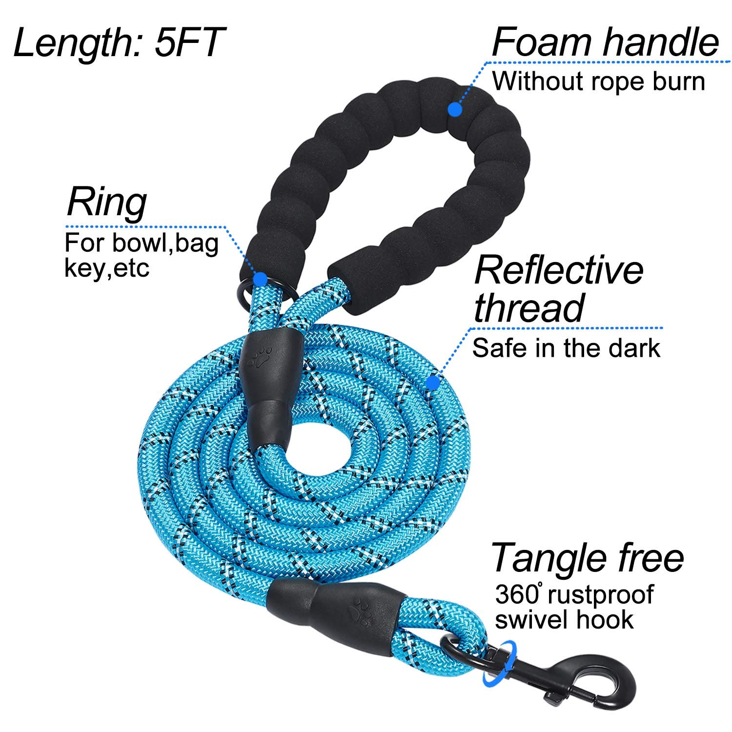Breathable Step-in Dog Harness for Small & Medium Dogs - Comfortable Puppy & Cat Vest in Blue | Perfect for Walking, Training & Outdoor Adventures