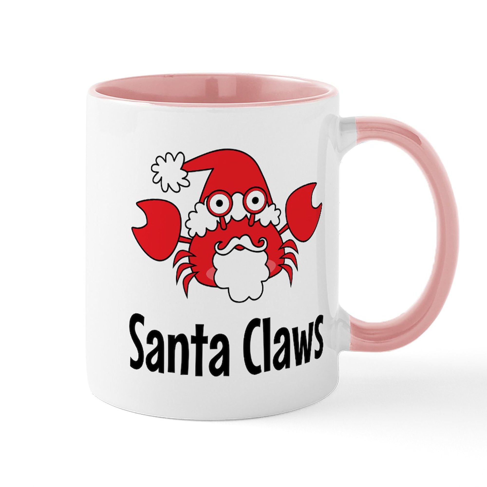 Santa Claws 11 oz (325 ml) Ceramic Coffee Mug - Funny Christmas Gift for Cat Lovers | Perfect for Holiday Coffee, Tea & Hot Cocoa at Home or Office