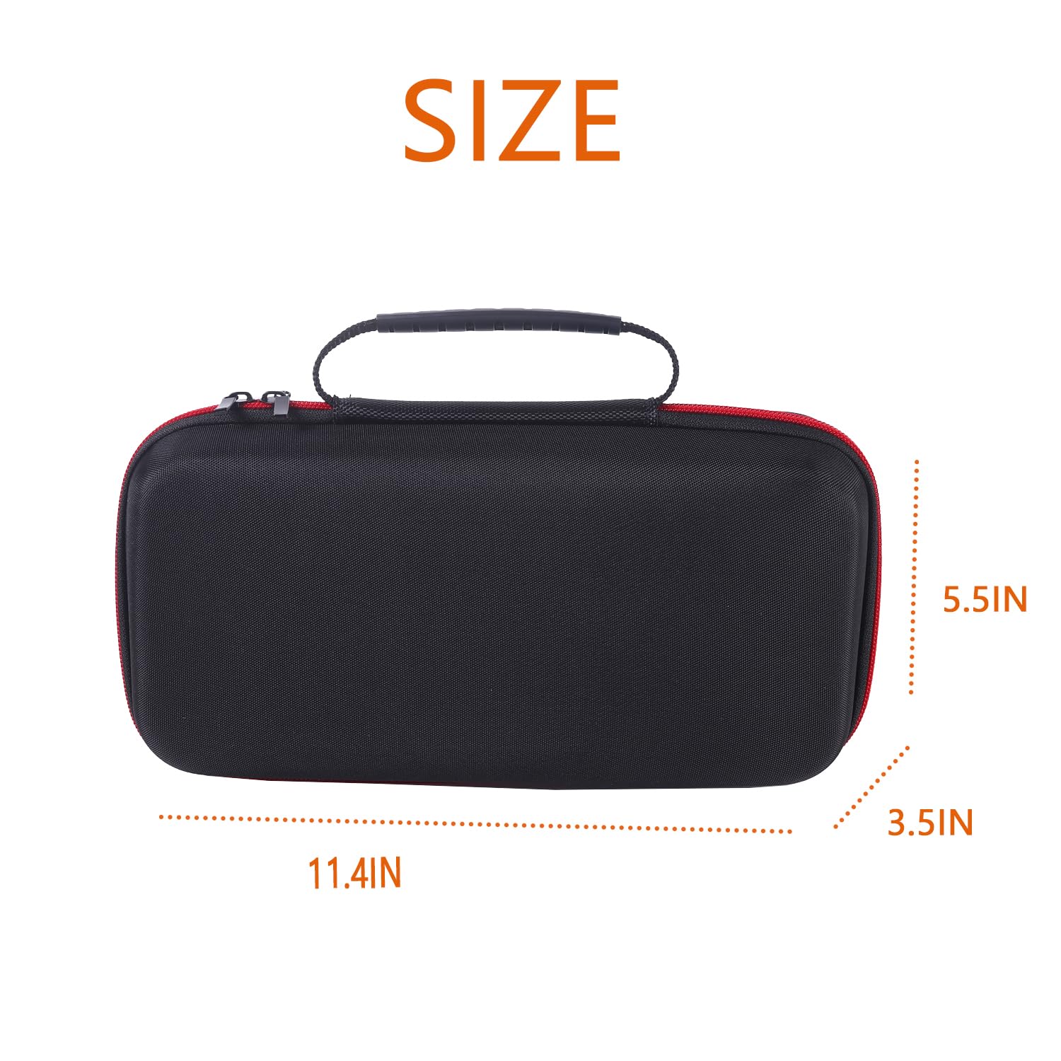 JBL Wireless Microphone Carrying Case - Dual Channel Receiver Compatible with 2 Microphone System - Durable Black Storage Bag for Karaoke, Singing & Live Performances