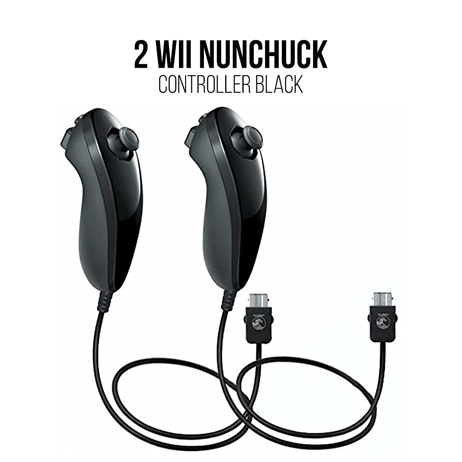 Refurbished Nintendo Wii Black Premium Bundle - Complete Gaming Console with Motion Controller for Family Fun & Entertainment