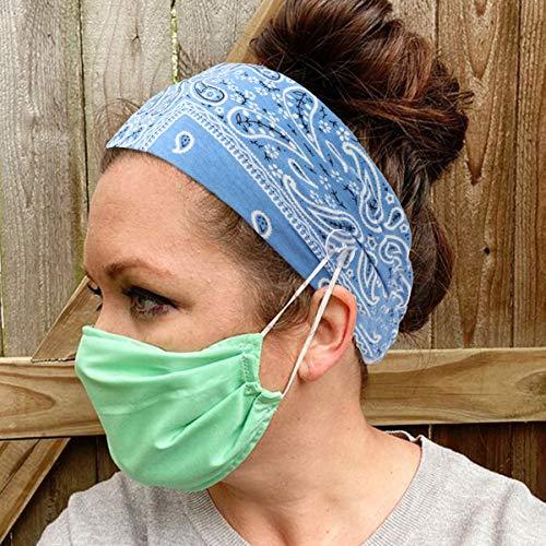 3 Pack Button Headbands (A25)