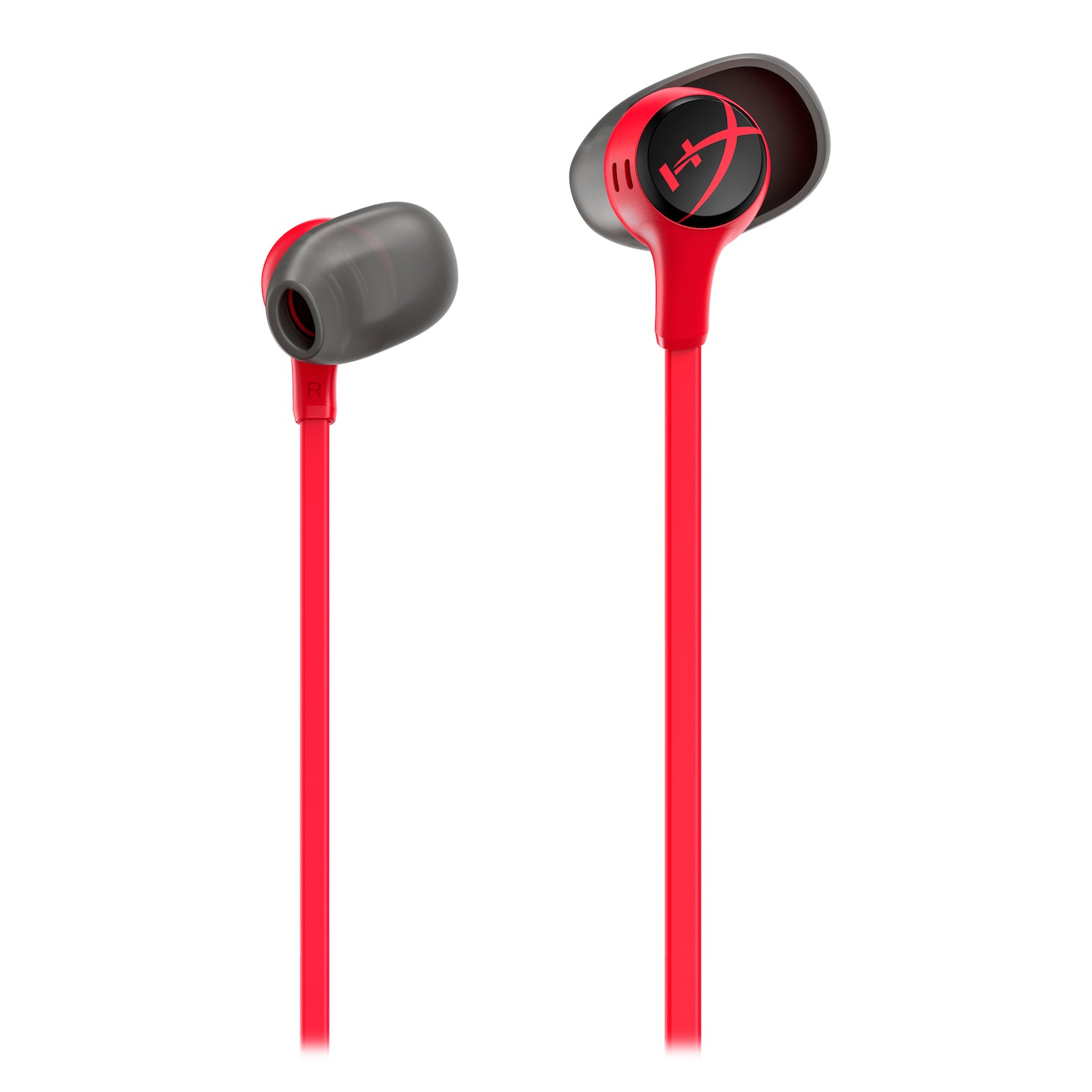 HyperX Cloud Earbuds II RED Gaming Earbuds with Microphone - Noise Cancelling In-Ear Headphones for PC, Mobile & Console Gaming | Perfect for Esports, Streaming & Online Meetings