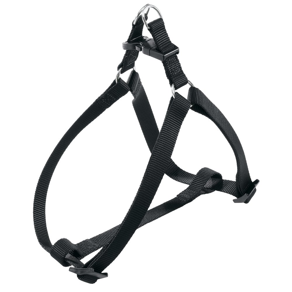 Ferplast Adjustable Large Dog Harness for XL Breeds (63-94 cm) - Easy to Wear & Secure Fit - Perfect for Walking, Training & Outdoor Adventures - Black