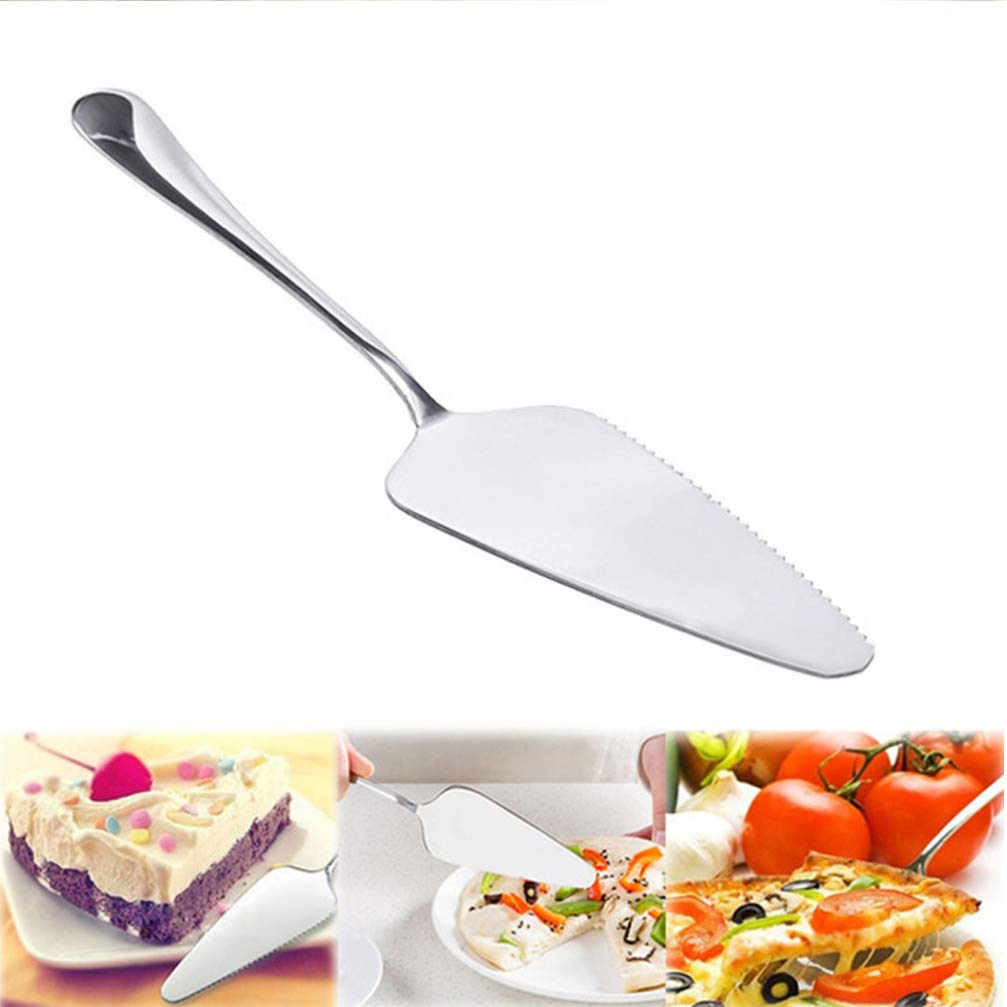 Premium Cake Spatula - Stainless Steel Cake Shovel for Baking, Decorating & Serving - Perfect for Cakes, Cupcakes, Pies & Desserts - Essential Baking Tool for Home Bakers & Professional Chefs