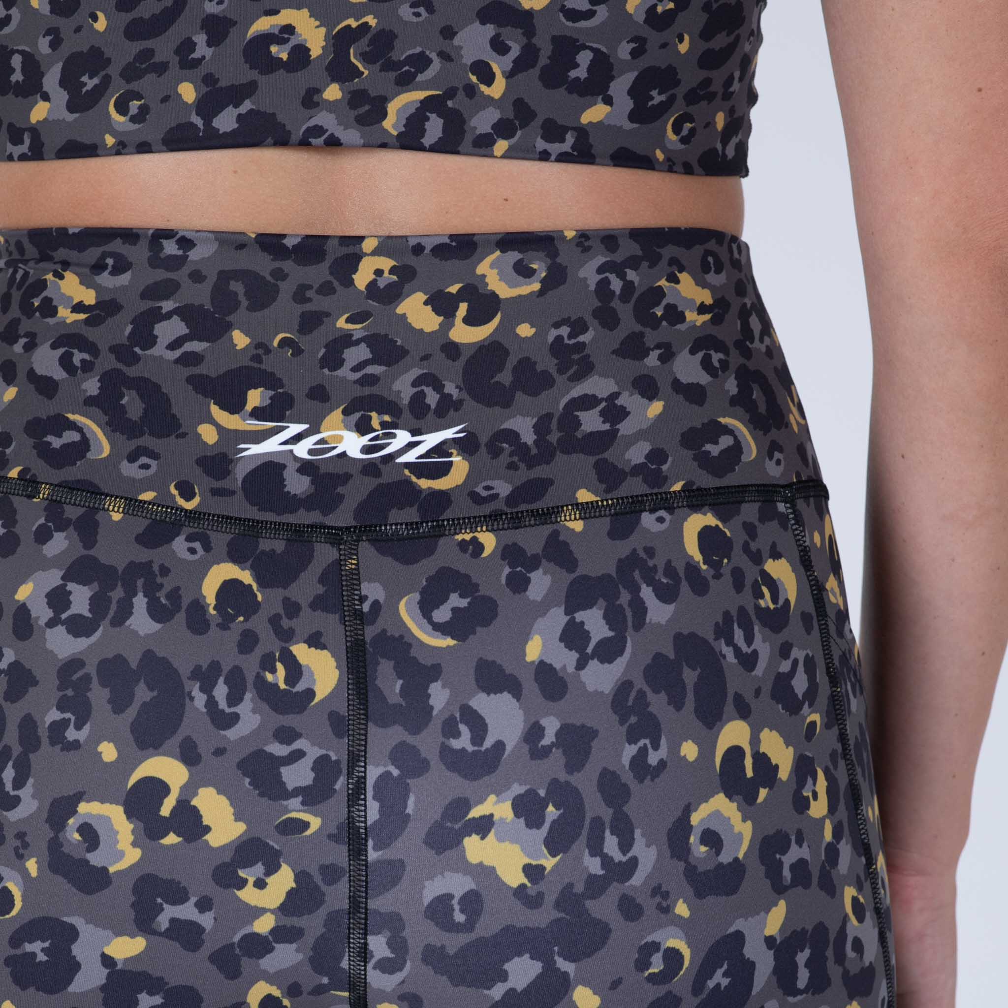 Women's Limited Edition Running Pulse Long Shorts - Cheetah Print Athletic Shorts for Women | Perfect for Running, Gym Workouts & Casual Wear