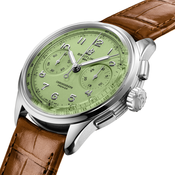Breitling Premier B09 Chronograph 40mm Stainless Steel Unisex Watch - Luxury Automatic Chronograph Timepiece for Men & Women | Perfect for Business, Formal Events & Everyday Wear