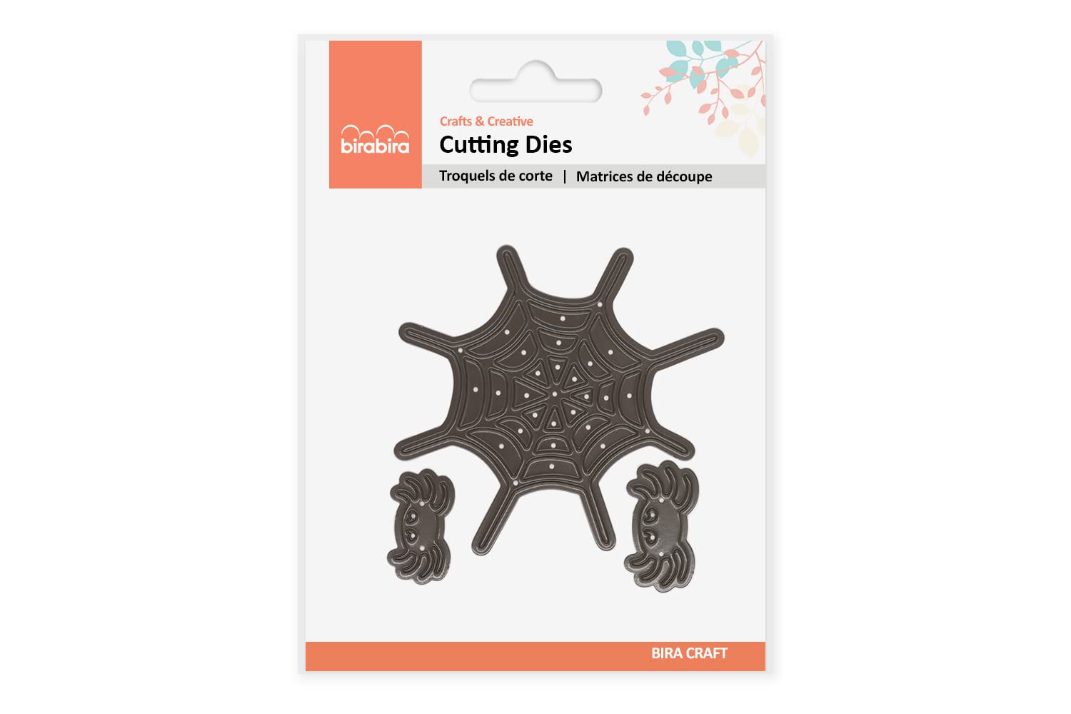 Bira Craft Spider Cutting Dies - Assorted Designs for DIY Scrapbooking, Card Making, and Paper Crafts | Perfect for Halloween Decorations and Craft Projects
