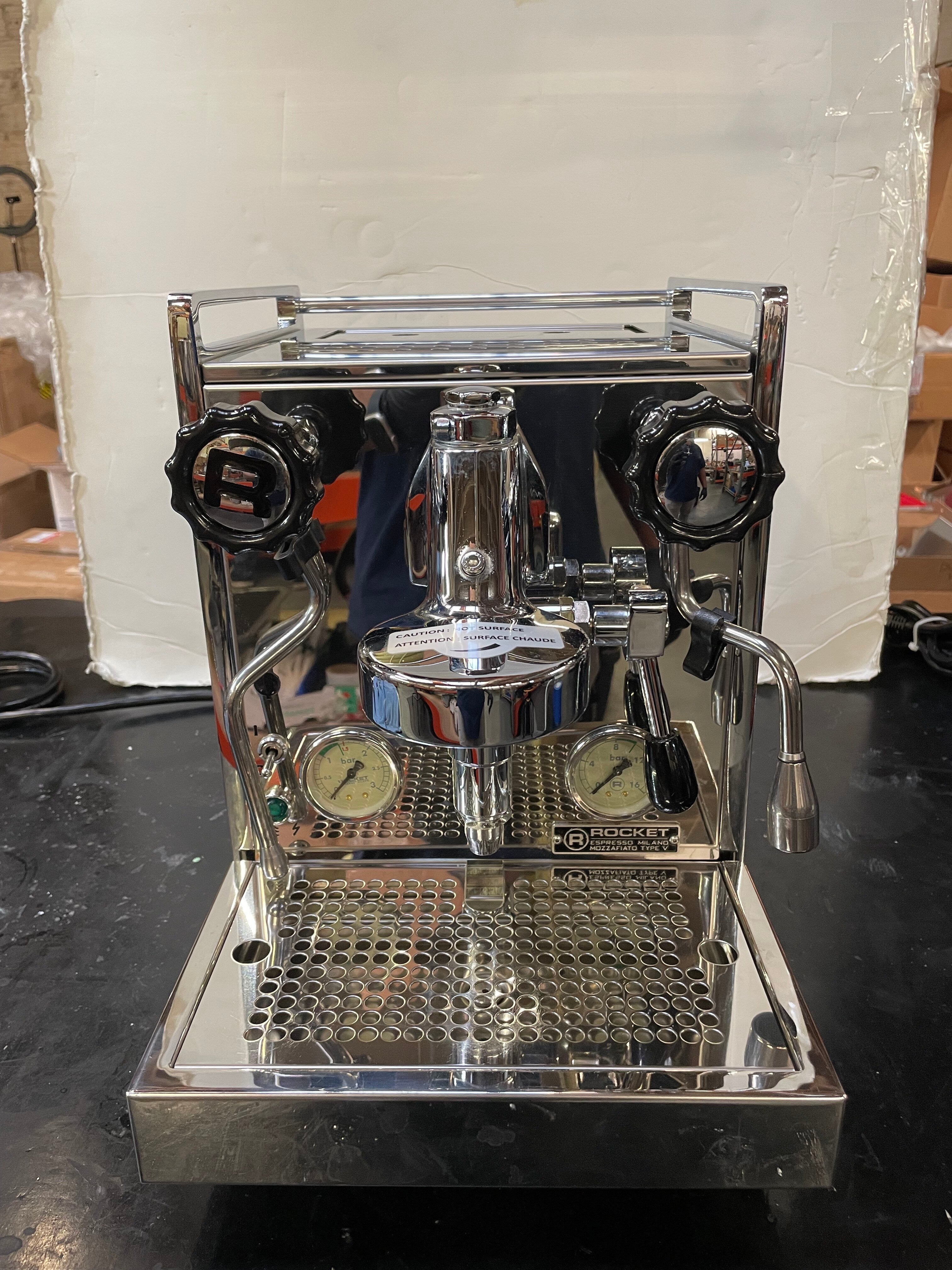 Certified Pre-Owned Rocket Mozzafiato Espresso Machine (Model 2316) – Premium Home & Café Coffee Maker for Barista-Quality Espresso & Latte