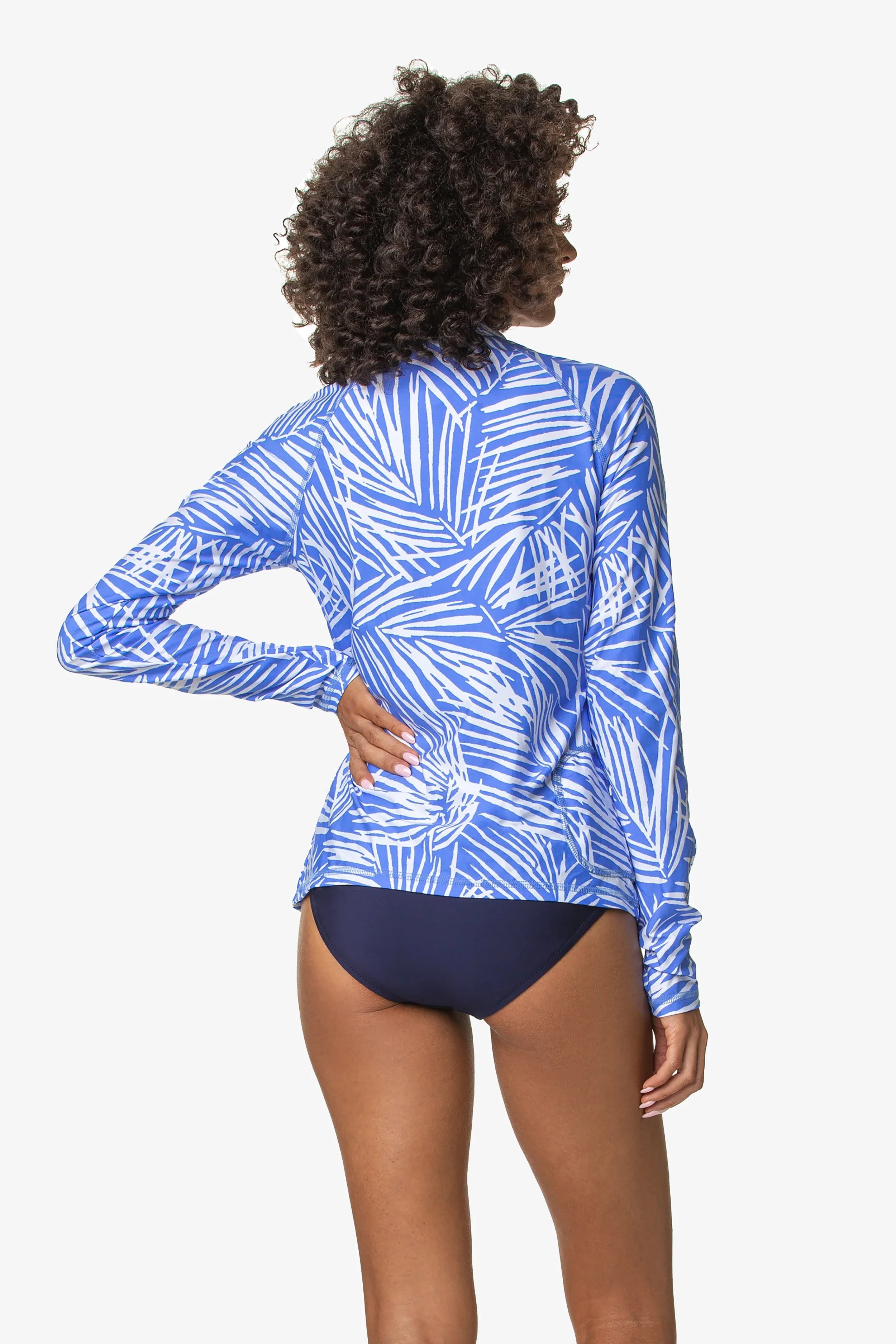 UPF 50+ Sun Protection Shirt for Men & Women - South Seas Blue Periwinkle | Beach, Fishing & Outdoor Activities