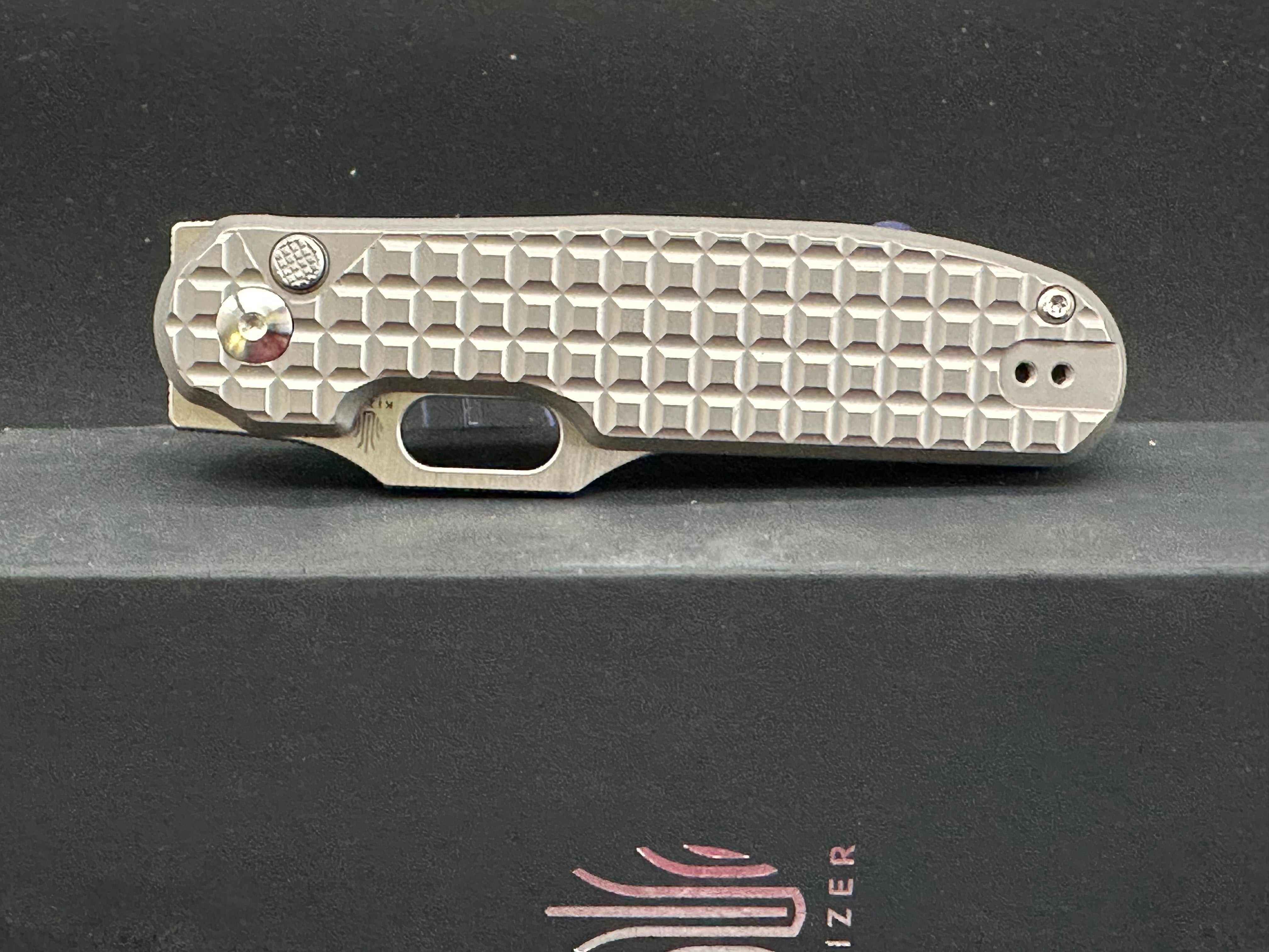 KIZER CORMORANT KI4562A4 Titanium Folding Pocket Knife - EDC, Outdoor, Camping & Survival Gear