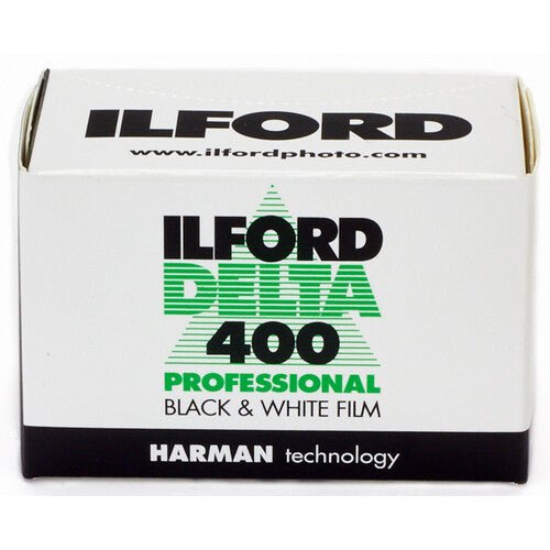 Ilford Delta Pro 400 Black & White 35mm Film (36 Exposures) - Professional B&W Photography for Street, Portrait & Landscape Shooting