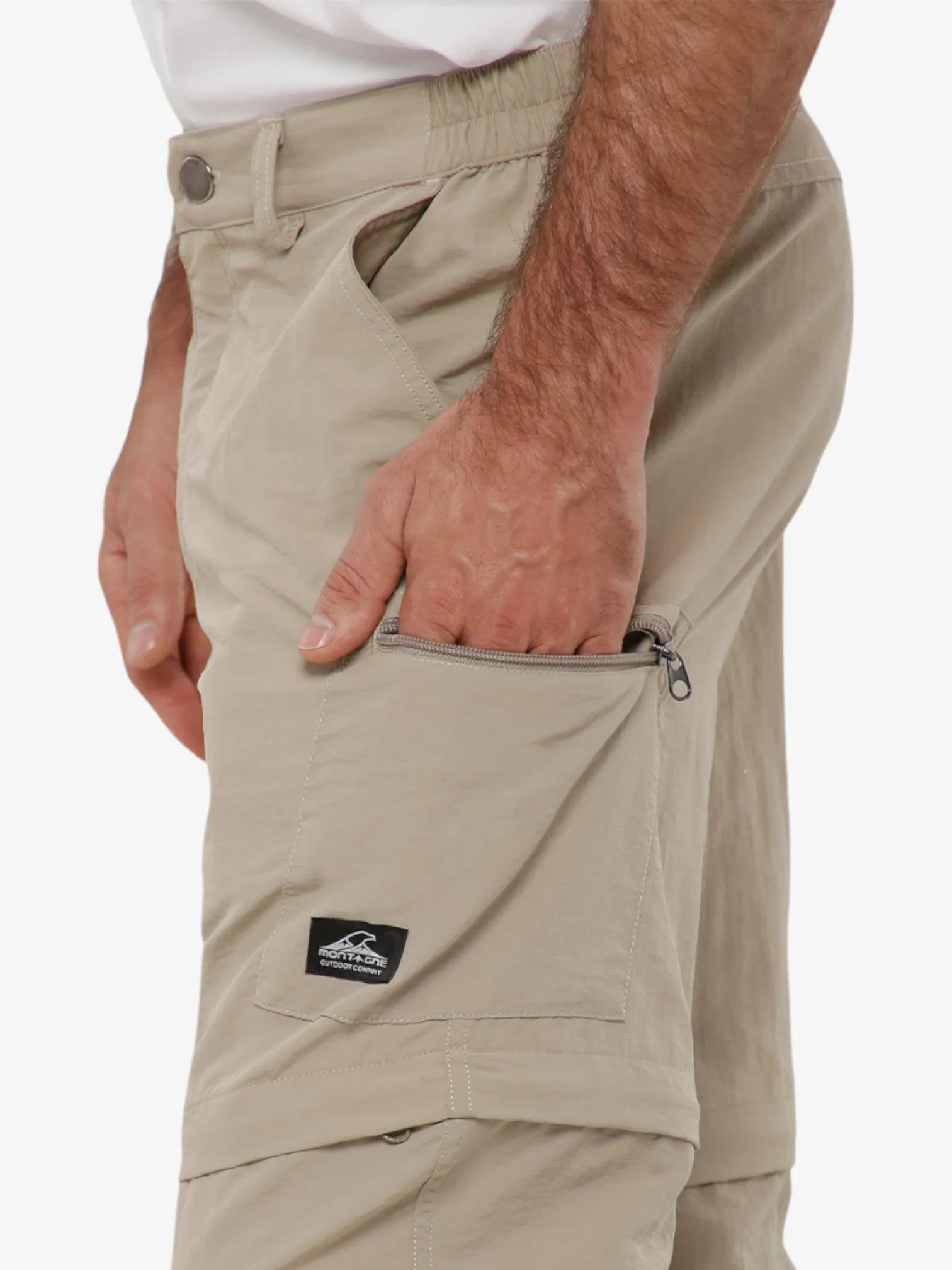 Sherpa Mountain Pants with Detachable Zipper for Trekking & Hiking - Comfortable Outdoor Adventure Pants for Men & Women - Perfect for Camping, Climbing & Travel