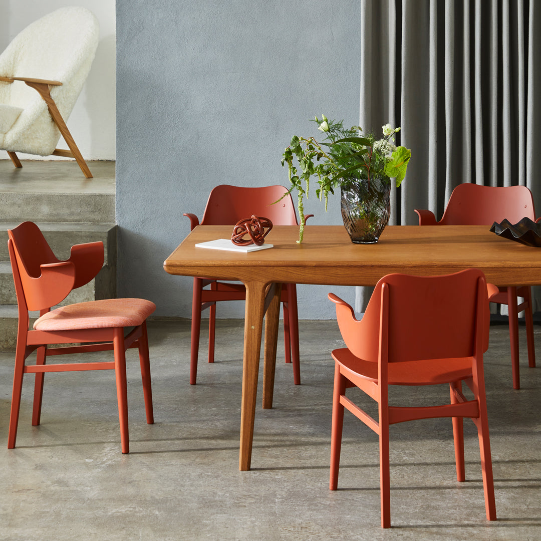 Evermore Dining Table - Modern Wooden Kitchen Table for 6 - Perfect for Family Dinners & Entertaining Guests