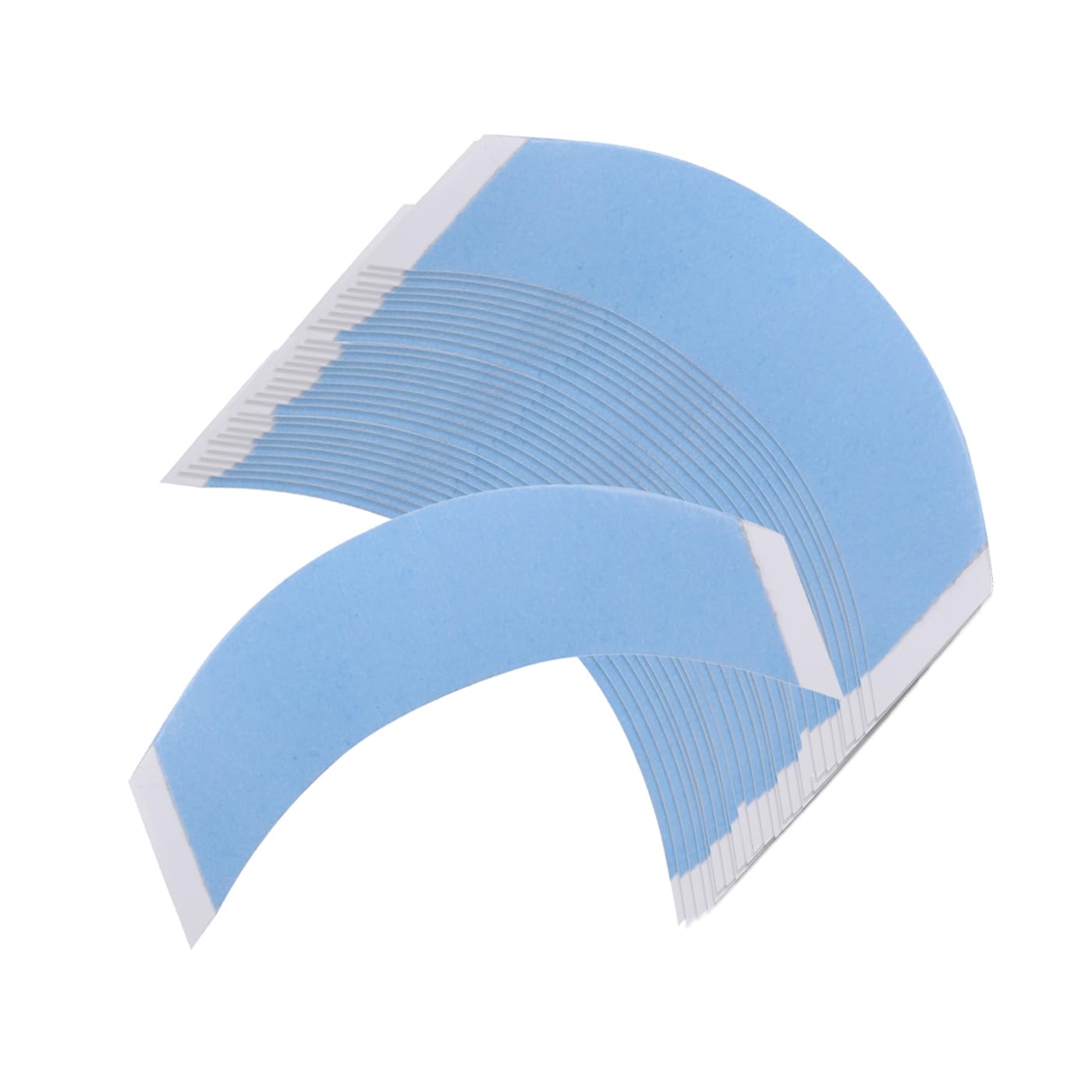 KAVIN Front Lace Tape - Double Sided Blue Liner Toupee Tape for Hair Wigs & Hair Pieces (36 Strips) - Secure & Comfortable Hold for Daily Wear & Cosplay